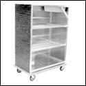 Aluminum & S/S Bussing Cart For Plastic Lugs
