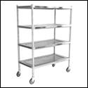 Standard & Heavy Duty Adjustable S/S Shelving